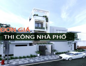 Bảng giá thi công nhà phố chi tiết năm 2022